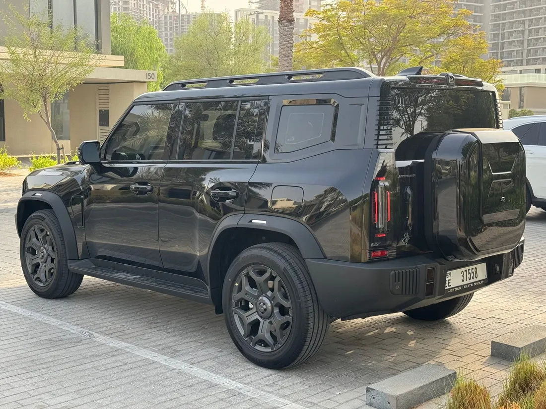 Jetour T2 — opposite rear three-quarter exterior