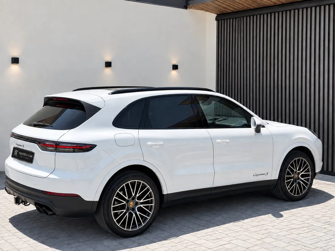 Porsche Cayenne S — opposite rear three-quarter exterior