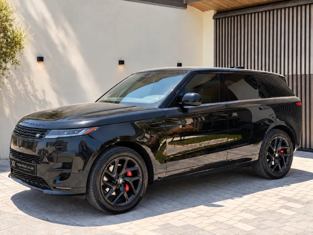 Range Rover Sport — opposite front three-quarter exterior