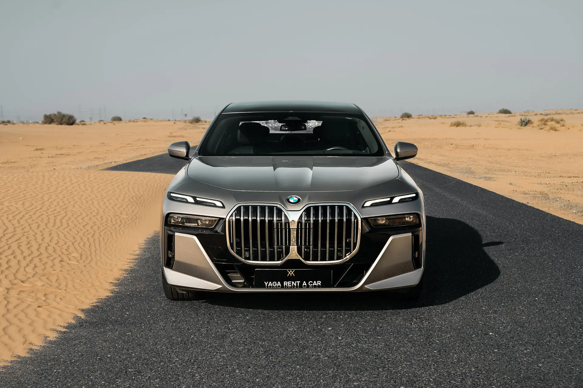 BMW 7 Series luxury sedan for rent in Dubai – Yaga Rent a Car