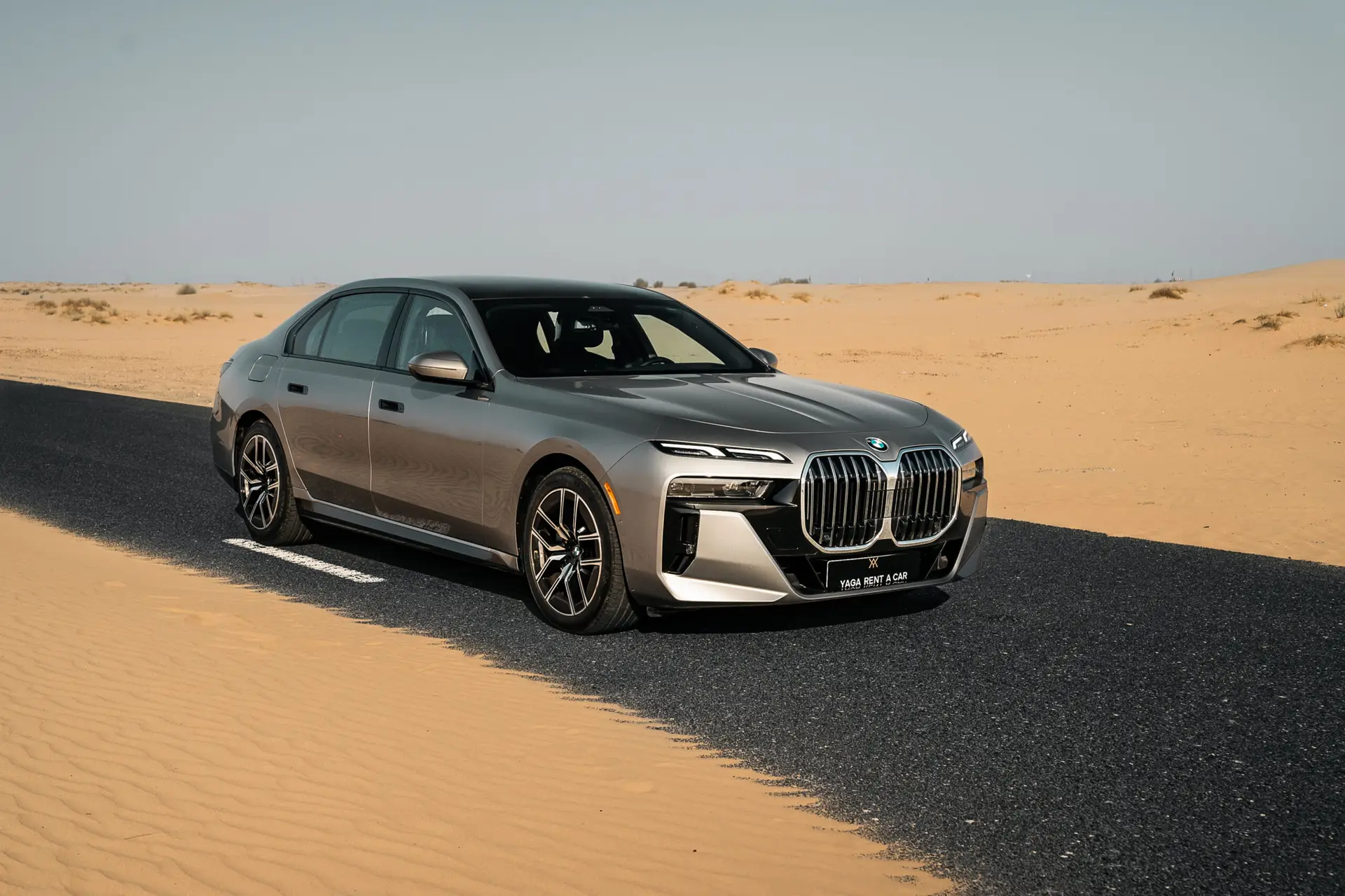 BMW 7 Series luxury sedan for rent in Dubai – Yaga Rent a Car