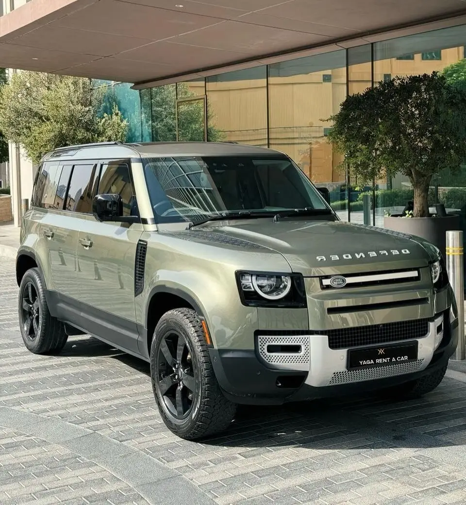 Rent a Land Rover Defender in Dubai – luxury off-road SUV at Yaga Rent a Car